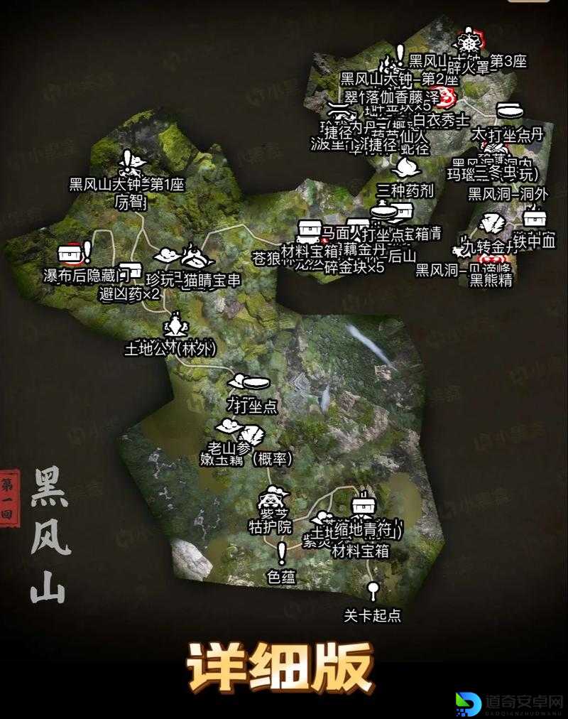 黑神话悟空红孩儿BOSS位置绝了！妖焰地图5分钟速通攻略